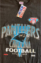 Load image into Gallery viewer, Vintage 1994 Carolina Panthers NFL 75 Year Anniversary NWOT Deadstock TSHIRT - L