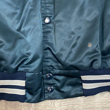 Load image into Gallery viewer, Vintage 1980s Dallas Cowboys Chalk Line Satin Bomber Jacket - XXL