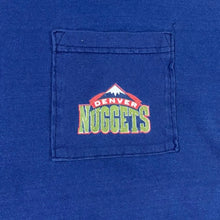 Load image into Gallery viewer, Vintage 1990s Denver Nuggets Old Logo Wraparound Pocket TSHIRT - XXL
