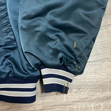 Load image into Gallery viewer, Vintage 1980s Dallas Cowboys Chalk Line Satin Bomber Jacket - XXL