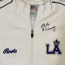 Load image into Gallery viewer, Vintage 2003 Los Angeles LA Kings Zip Up Sweatshirt with AUTOGRAPHS! - Youth Large / Adult Small