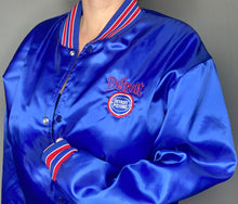Load image into Gallery viewer, Vintage Detroit Pistons Swingster Satin Bomber Jacket - XL