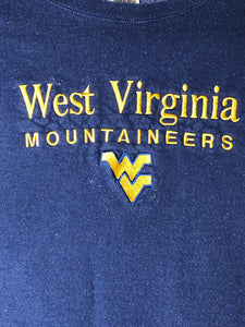 WVU West Virginia University Crew - L - Rad Max Vintage