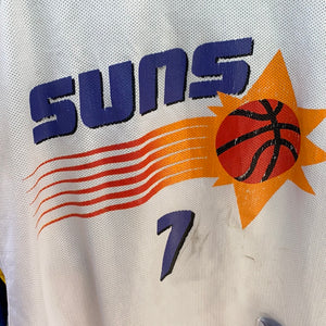 Vintage 1980s Phoenix Suns x Kevin Johnson #7 Champion JERSEY - Size 36 / S