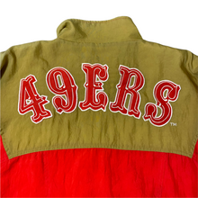 Load image into Gallery viewer, Vintage Early 90s San Francisco SF 49ers Apex One Kangaroo Style Puffer Jacket - XL