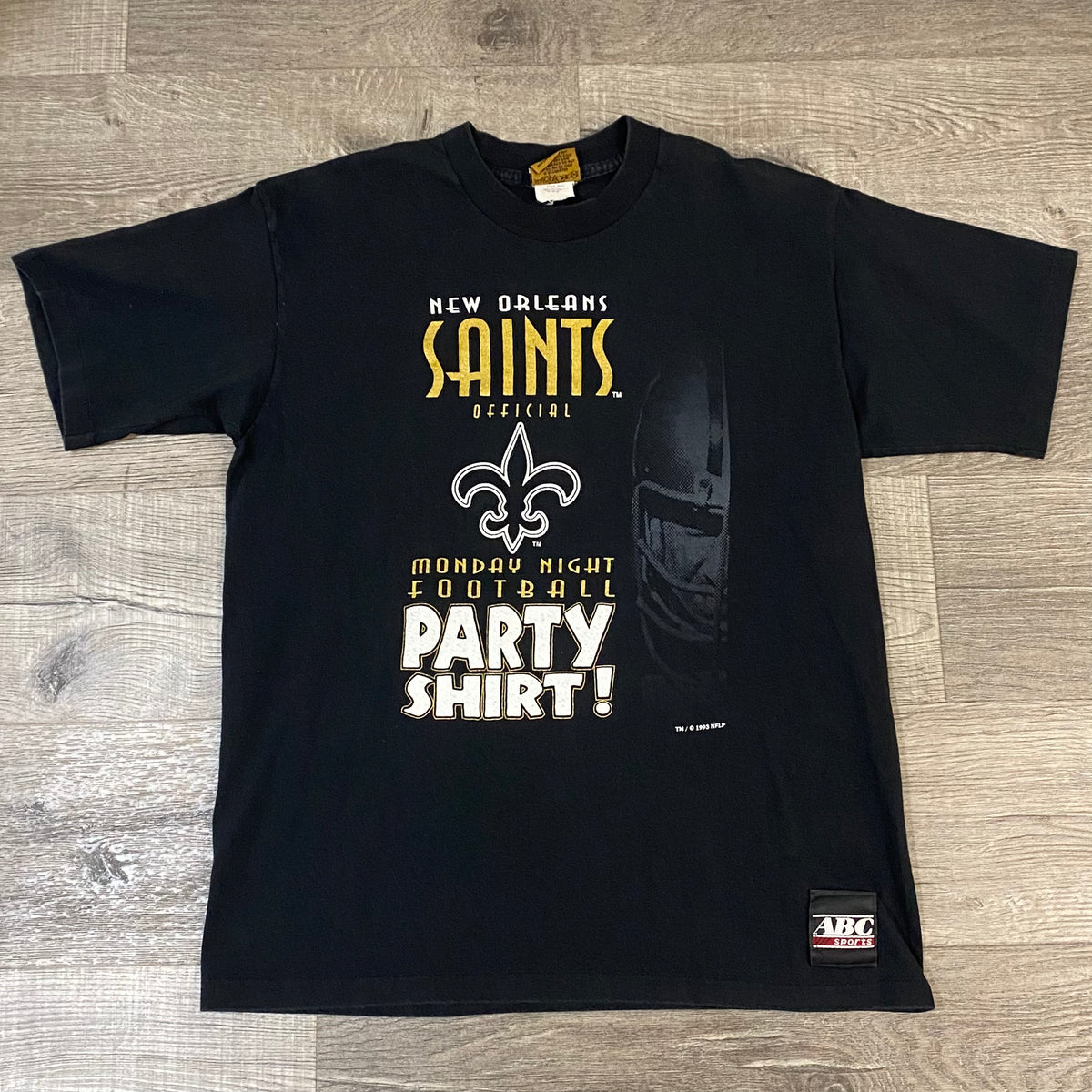 Vintage 1993 New Orleans Saints Monday Night Football Party TSHIRT - M –  Rad Max Vintage