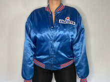Load image into Gallery viewer, Vintage 1980s Washington Bullets Locker Line Satin Bomber Jacket SPELL OUT - L