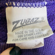 Load image into Gallery viewer, Vintage 1990s Los Angeles LA Lakers Crew from ZUBAZ - XL