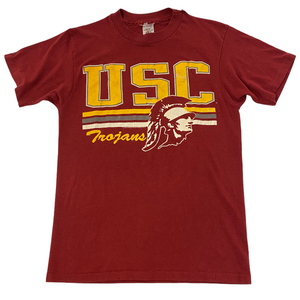 Vintage 1990 University of Southern California USC Trojans TSHIRT - S