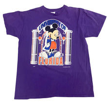 Load image into Gallery viewer, Vintage Early 90s University of Florida UF Gators x Mickey Mouse TSHIRT - Size Medium