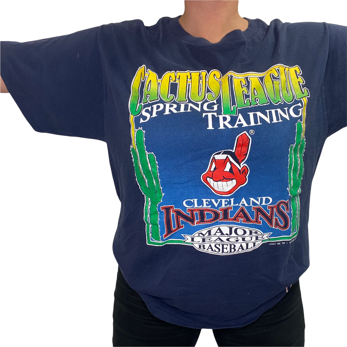 Vintage 1992 Cleveland Indians Cactus League Spring Training