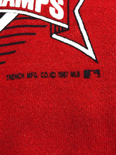 Load image into Gallery viewer, Vintage 1987 Minnesota Twins World Champs Trench Crewneck - M
