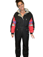 Load image into Gallery viewer, Vintage 80s 90s Onesie Gaper One Piece Skisuit from Killy - Women's Large / Men's Medium