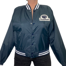 Load image into Gallery viewer, Vintage 1980s Penn State University PSU Nittany Lions Chalk Line Bomber Jacket Windbreaker - XL
