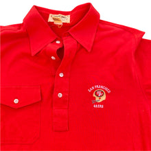 Load image into Gallery viewer, Vintage 1970s San Francisco SF 49ers Logo 7 Polo TSHIRT - Size XS-Small