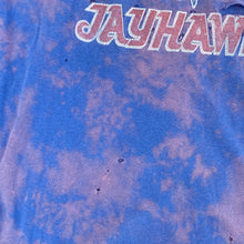 Load image into Gallery viewer, Vintage 1980s University of Kansas Jayhawks Tattered TSHIRT - L