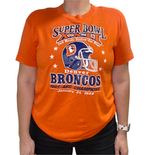 Load image into Gallery viewer, Vintage 1987 Denver Broncos AFC Champs TSHIRT - M/L