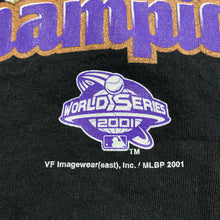 Load image into Gallery viewer, Vintage 2001 Arizona Diamondbacks Original Logo National League Champions TSHIRT - XL