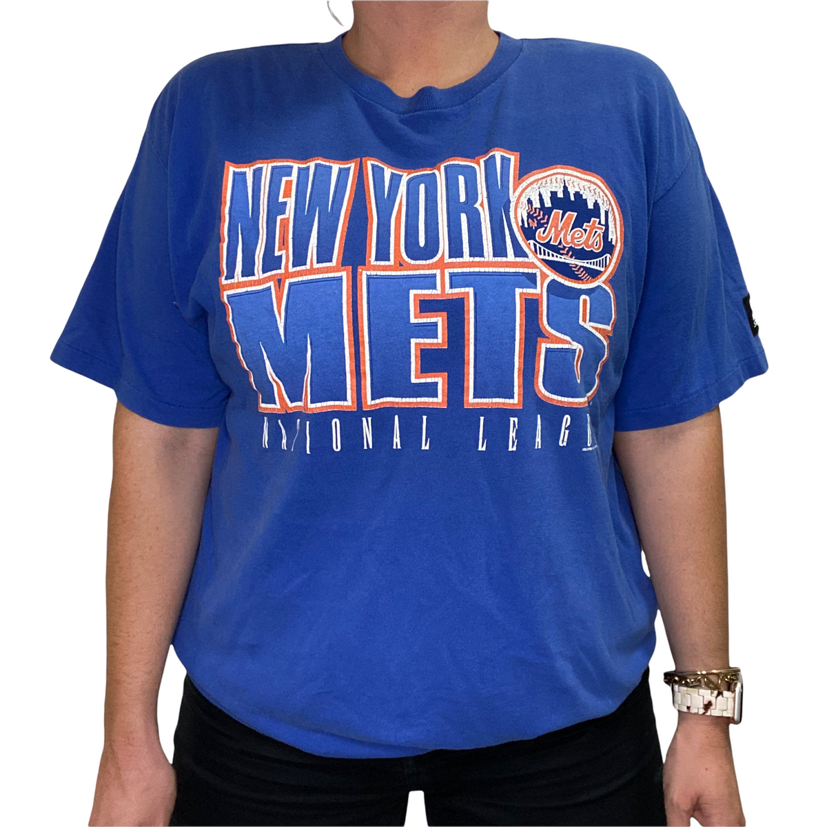 Vintage 1998 New York NY Mets TSHIRT from Starter - L – Rad Max