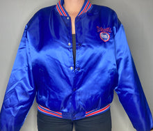Load image into Gallery viewer, Vintage Detroit Pistons Swingster Satin Bomber Jacket - XL