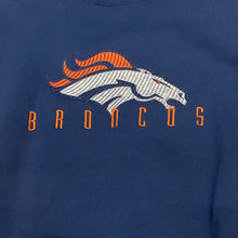 Load image into Gallery viewer, Vintage Late 90s Denver Broncos Embroidered Crew - Size Large