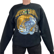 Load image into Gallery viewer, Vintage Late 80s-early 90s University of Notre Dame Fighting Irish Big Helmet Crew - L