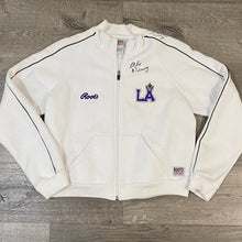 Load image into Gallery viewer, Vintage 2003 Los Angeles LA Kings Zip Up Sweatshirt with AUTOGRAPHS! - Youth Large / Adult Small