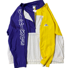 Load image into Gallery viewer, Vintage Early 90s Minnesota Vikings Apex One Windbreaker - XL