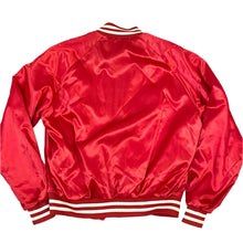 Load image into Gallery viewer, Vintage 1980s St Louis STL Cardinals Chalk Line Satin Bomber Jacket - L