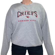 Load image into Gallery viewer, Vintage 1990s Kansas City KC Chiefs Embroidered Crew - XL