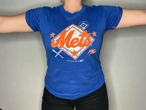 Vintage 1988 New York NY Mets TSHIRT - S