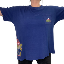 Load image into Gallery viewer, Vintage 1990s Denver Nuggets Old Logo Wraparound Pocket TSHIRT - XXL