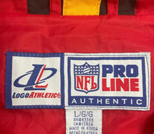 Load image into Gallery viewer, Vintage 1990s Kansas City KC Chiefs Full Zip Windbreaker Jacket - L