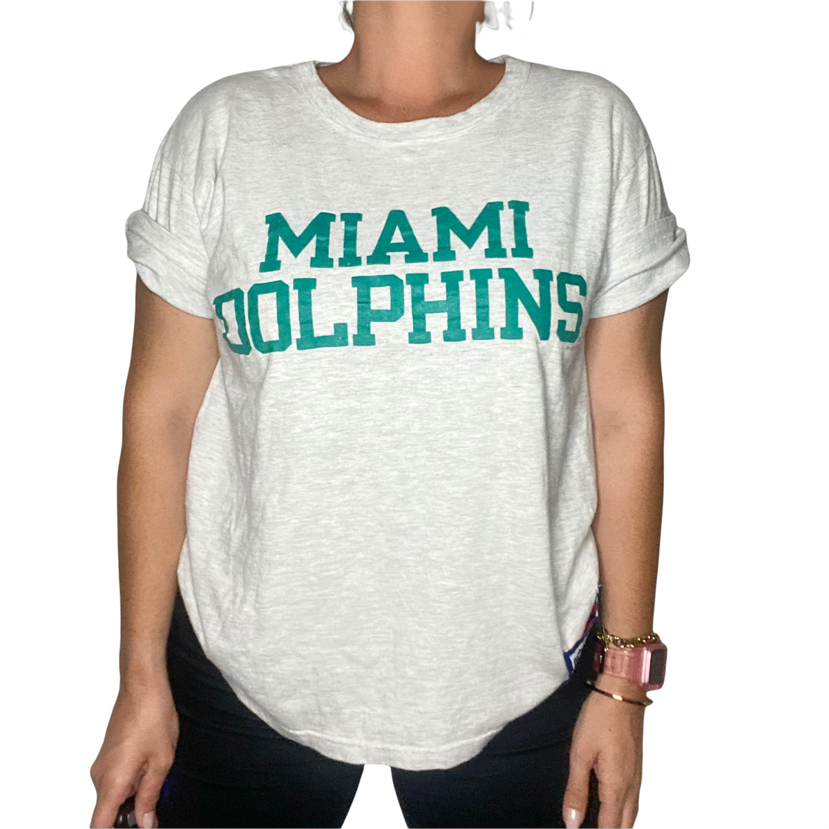 Miami Dolphins Mens Shirt NFL Pro Line by Against The World T