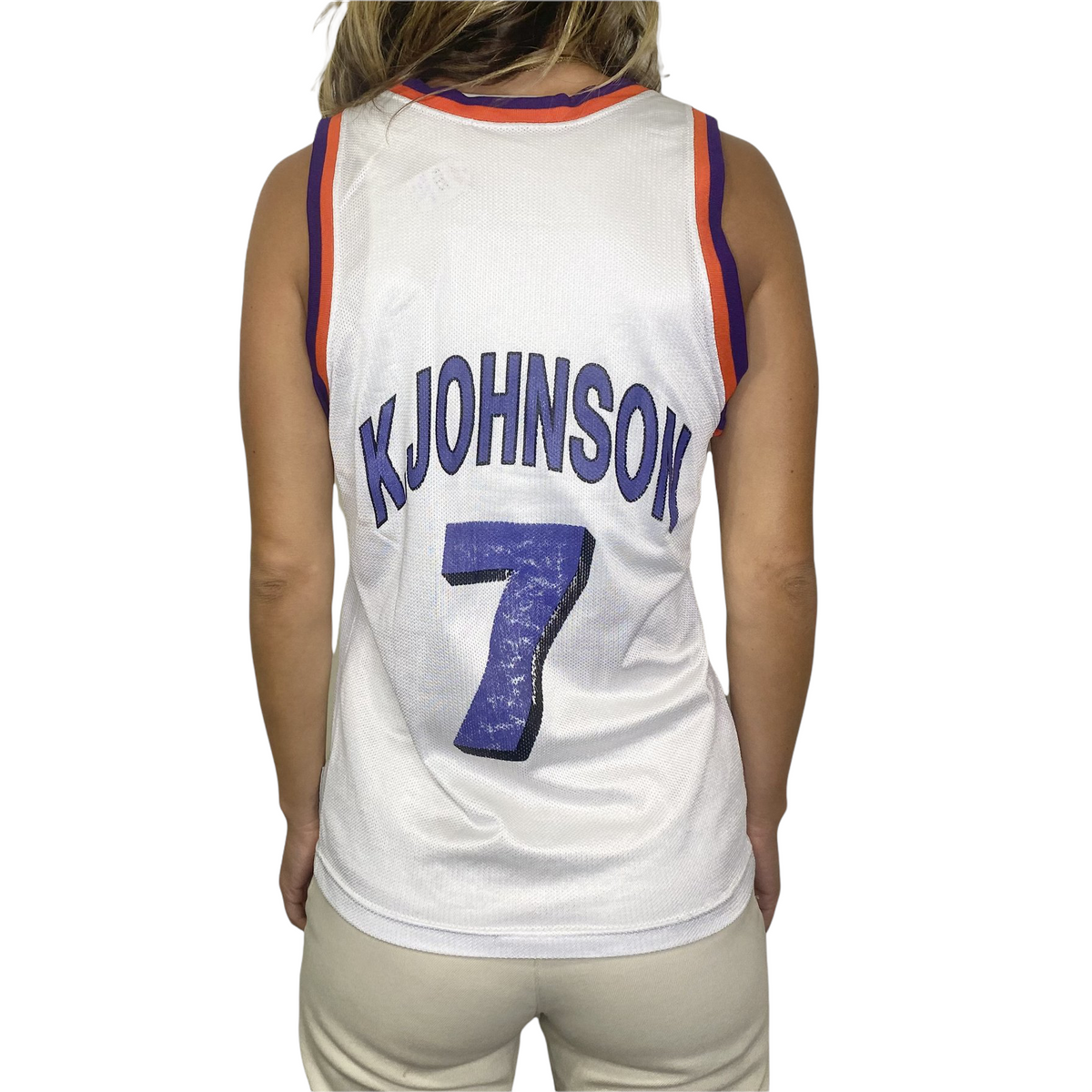 Mavin  Kevin Johnson Phoenix Suns Champion Jersey Vintage Size 36 Gently  Used Read