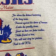 Load image into Gallery viewer, Vintage 1990s University of Kansas Jayhawks Alma Mater Crew - L