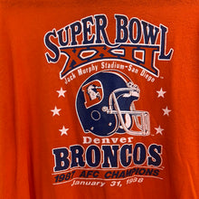 Load image into Gallery viewer, Vintage 1987 Denver Broncos AFC Champs TSHIRT - M/L