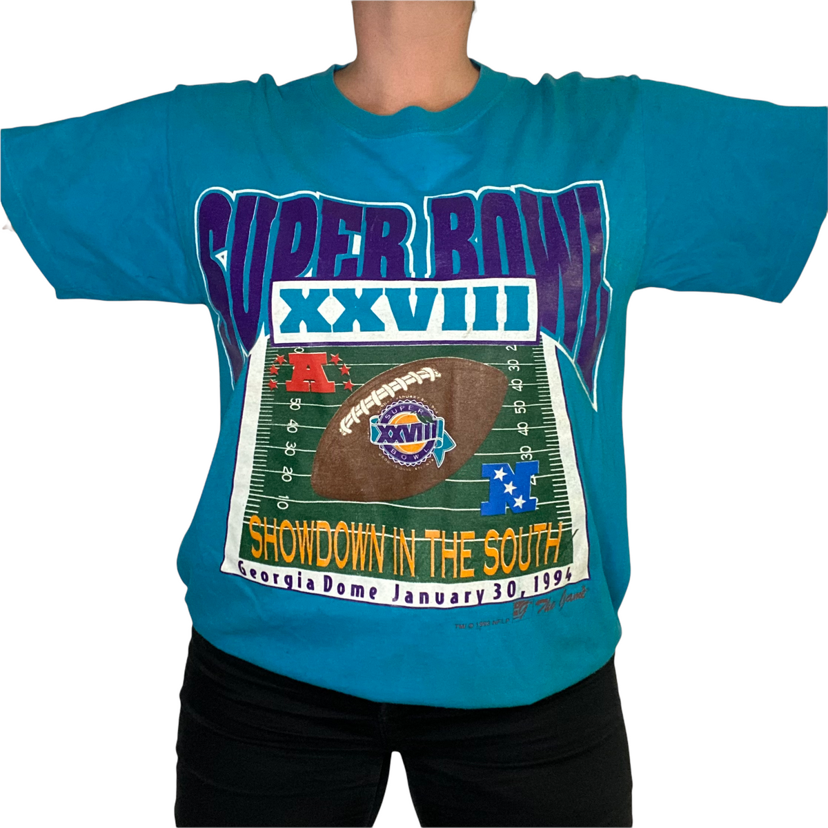 Vintage 1991 New York NY Giants Super Bowl Silver Anniversary TSHIRT - –  Rad Max Vintage