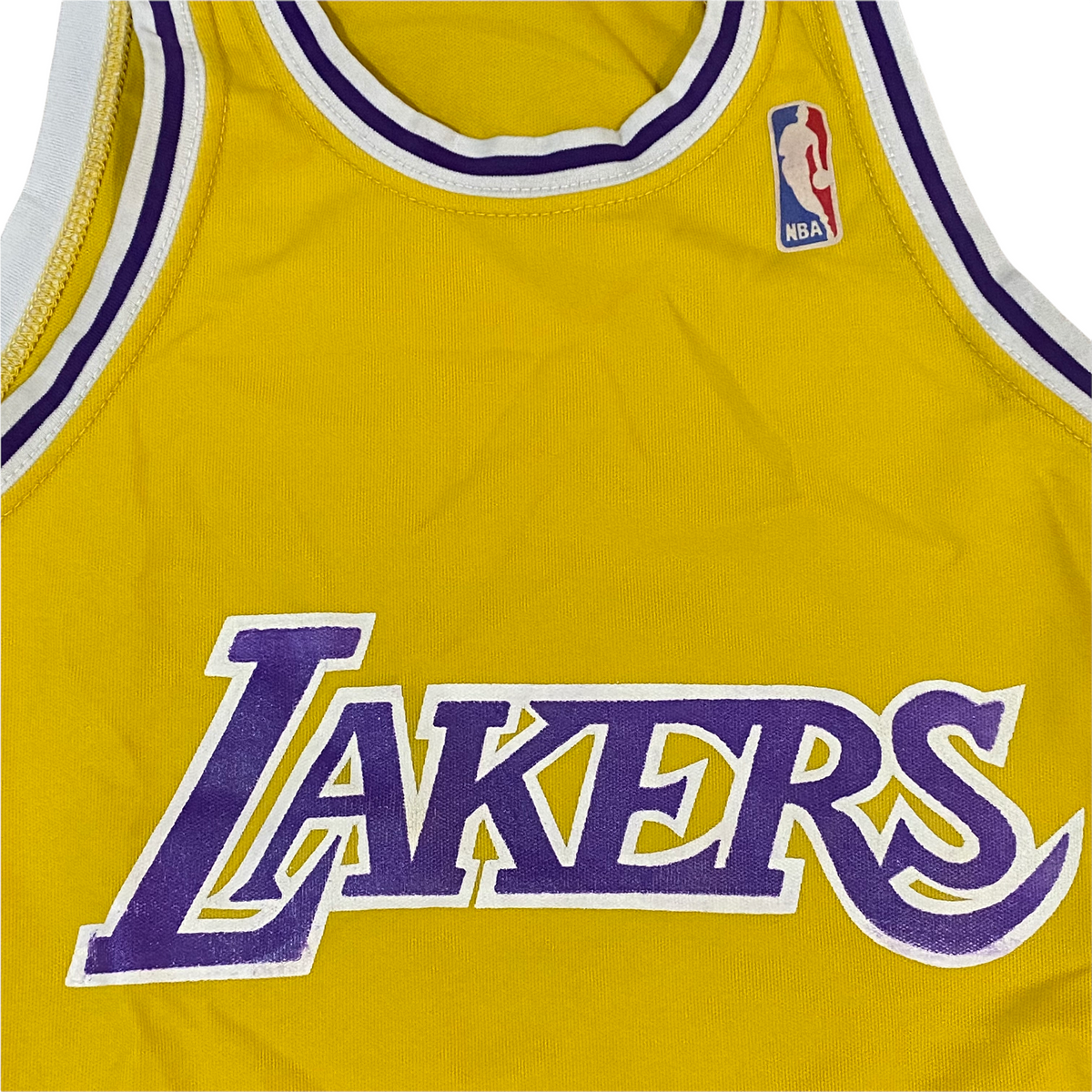 80's Los Angeles Lakers Sandknit Macgregor NBA Practice Jersey – Rare VNTG