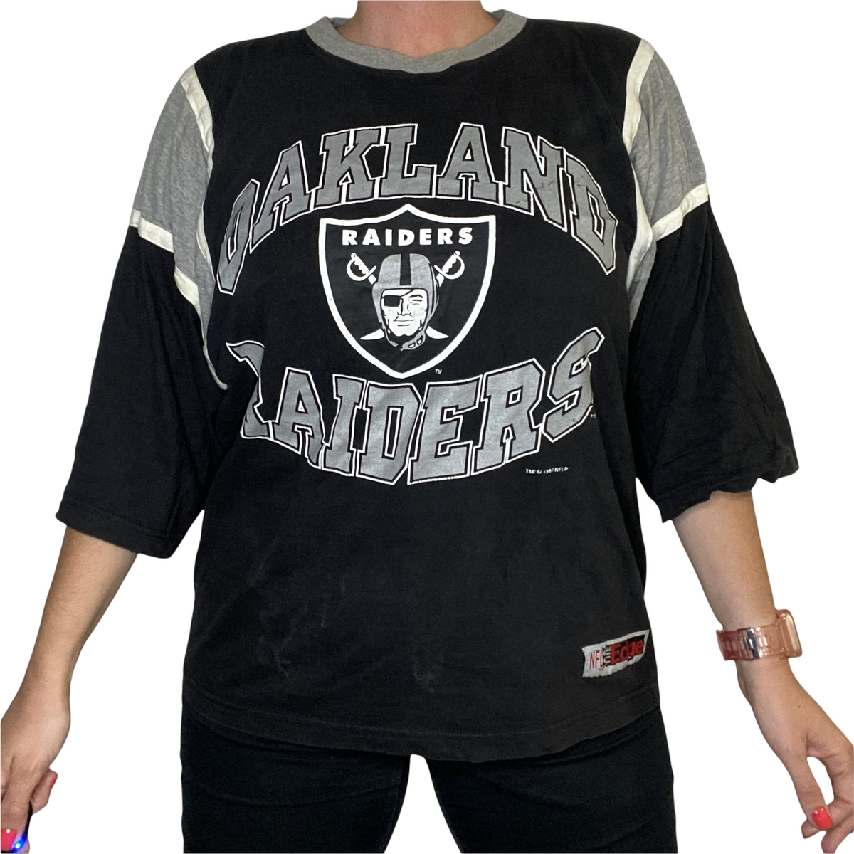 Men's Vintage Los Angeles Raiders Graphic Tee, Men's Tops