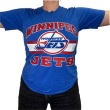 Load image into Gallery viewer, Vintage 1989 Winnipeg Jets Old Logo TSHIRT - S