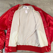 Load image into Gallery viewer, Vintage 1980s St Louis STL Cardinals Chalk Line Satin Bomber Jacket - L