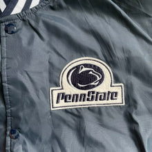 Load image into Gallery viewer, Vintage 1980s Penn State University PSU Nittany Lions Chalk Line Bomber Jacket Windbreaker - XL