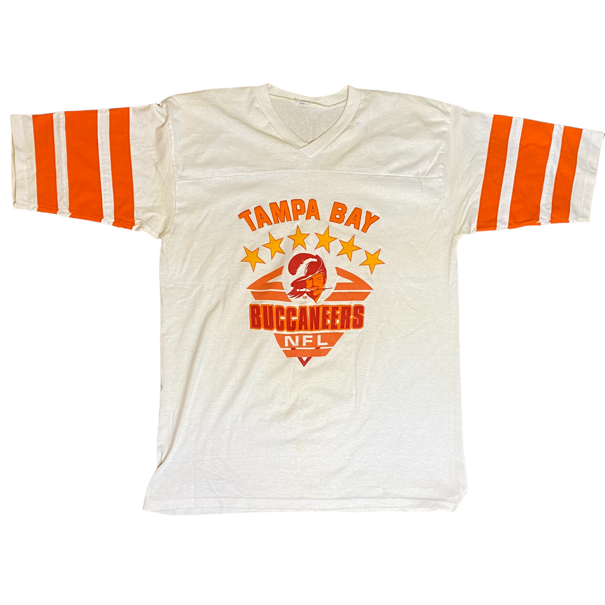 Unbranded, Shirts, Xs Adult Mens Vtg 8s 90s Tampa Bay Bucs Tshirt Old  Logo Orange Buccaneer G39