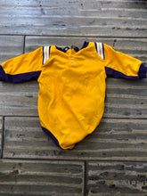 Load image into Gallery viewer, Vintage BABY LSU Louisiana State University onesie - 3-6 months