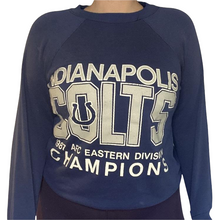 Load image into Gallery viewer, Vintage 1987 Indianapolis Colts AFC Eastern Division Champions Crew - M