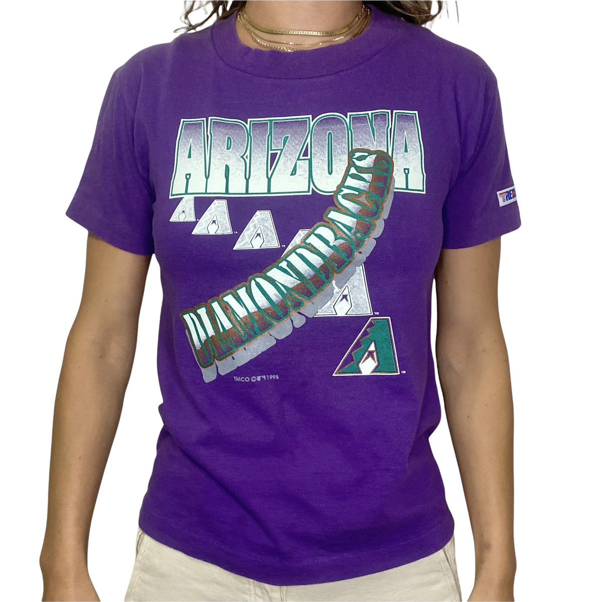 Vintage Arizona Diamondbacks Kids Youth Shirt Medium I6