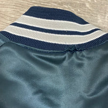 Load image into Gallery viewer, Vintage 1980s Dallas Cowboys Chalk Line Satin Bomber Jacket - XXL