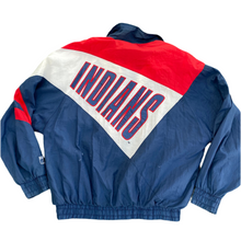 Load image into Gallery viewer, Vintage 1990s Cleveland Indians Full Zip Windbreaker from Logo 7 - L/XL