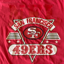 Load image into Gallery viewer, Vintage 90s San Francisco SF 49ers Mesh JERSEY TSHIRT - Size Large